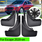 4pcs Rally Mudflaps For Ford Escape mk4 Kuga mk3   Mud Flaps Splash Guards Mudguards Mud Flap Front Rear Fender