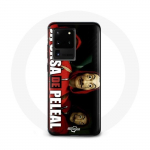 Coque pour Samsung Galaxy S20 Ultra La casa de papel Le masque dali