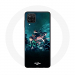 Coque pour Samsung Galaxy A42 5G Demon Slayer Manga Tanjiro et Nezuko