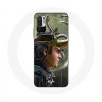 Coque pour Xiaomi Redmi Note 10 5G Loki Thor Ragnarok avec Casque Fanart Saison 1