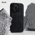 Prabangus zom&scaron;inis odinis dėklas, skirtas iPhone 15 Pro Max 14 13 Pro 12 magnetiniam Magsafe įkrovimui, smūgiams atsparus apsauginis dangtelis For Iphone 14 juoda