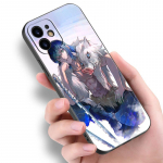 Anime Demon Slayer Inosuke telefono dėklas, skirtas Apple iPhone 14 13 12 Mini 11 Pro Max 7 8 XR X XS 7 8 Plus SE 2020 2022 dangtelis iPhone SE 2022