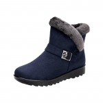 Moteri&scaron;ki žieminiai batai 2024 m. stori pliu&scaron;iniai &scaron;ilti sniego batai moteri&scaron;ki užtrauktuku Patogūs lauko batai kulk&scaron;nies laisvalaikio medvilniniai batai 37