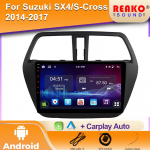 2 DIN Android Automobilio Radijo Multimedijos Grotuvas Suzuki SX4-CROSS 2014-2017 Carplay navigacija GPS stereo 2DIN 4 core 1GB+32GB carplay