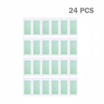 12/24 vnt. Veido Lūpų Plaukų &Scaron;alinimo Va&scaron;ko Juostelės Servetėlės Lipdukas Antakiai Barzda Kūnas 24pcs