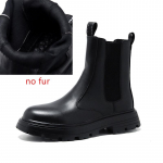 odos batai vyri&scaron;ki batai su rai&scaron;teliais oksfordai oficialūs odiniai oksfordo batai auk&scaron;takulniai oficialūs batai čelsio stiliaus verslo ankle boots vyrai 6.5 black