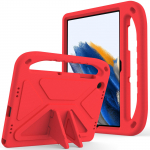 EVA dėklas Samsung Galaxy Tab A9 Plus 2023 11 colių SM-X210 X216B su atrama, draugi&scaron;kas vaikams, su ne&scaron;iojamu laikikliu, atsparus smūgiams A9 Plus SM-X210 X216 raudona