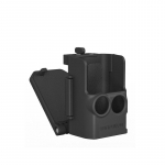 Magnetinis laikiklis stovas DJI Osmo Pocket 3 priedams i&scaron;plėtimo adapteris magnetinis siurbtukas dėklas laikiklis reguliuojamas greitas fiksavimas juoda