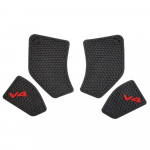 Ducati kuro bako lipdukai keliams V4 Panigale V4S Streetfighter V4 S 2025 2020 2019 2018 Neslystantis kuro bako lipdukas juoda
