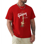 &Scaron;aunūs Gibson gitarų mar&scaron;kinėliai Grafiniai mar&scaron;kinėliai Vyri&scaron;ki Gibson mar&scaron;kinėliai Rokas Grunge Muzikos mylėtojų mar&scaron;kinėliai Hipster vir&scaron;ūnės Hip Hop kasdienės vir&scaron;ūnės XXXXL mėlyna