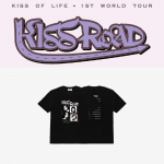 KISS OF LIFE 1-asis pasaulinis turas KISS ROAD mar&scaron;kinėliai