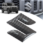 Maplewoodcar Naujo Suzuki dizaino Jimny JB64/JB74 Specialus S emblema priekiui, Nereikia Carbon fiber black juoda