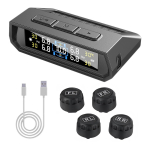 Stynxro Padangų slėgio jutiklis, TPMS Oro slėgio jutiklis, Transporto priemonės vibracijos jutiklis, Slėgio jutiklis, Realaus laiko