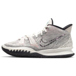 Nike Kyrie 7 EP &Scaron;viesiai dramblio kaulo spalvos Unisex sportbačiai Kreminiai su chloro-mėlynos ir juodos spalvomis CZ0143-100 36.5