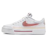 Nike Court Legacy Lift Balti Guava Ice Moteri&scaron;ki sportbačiai Cedar Red-Stardust FQ8782-100 39
