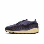 Nike Air Footscape Woven Tamsiai razinų spalvos Moteri&scaron;ki kedai Violetiniai Juodi Kokoso pienelio spalvos FZ2615-500 38