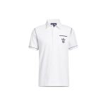 Adidas Originals X Bogey Boys Bendradarbiavimas SS23 Prekės ženklo logotipas Ki&scaron;enė Mygtukas Trumpomis rankovėmis Polo mar&scaron;kinėliai Vyri&scaron;ki Polo mar&scaron;kinėliai Baltas IB2942 XL