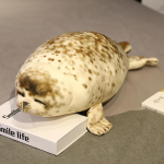 Simuliaciniai 3D jūrų liūtų pliu&scaron;iniai žaislai Auk&scaron;tos kokybės įdaryti mink&scaron;ti gyvūnų ruoniai pagalvė kūdikių miegui nuraminti lėlės 35cm