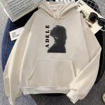 2024 m. Adele turas Miunchenyje Hoodies Moletom Laisvalaikio Žiemos Rudens Moteri&scaron;ki/Vyri&scaron;ki Džemperiai Unisex Streetwear Su Gobtuvu Mink&scaron;ti Grafiniai Drabužiai S