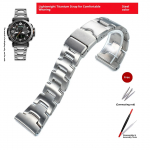 Skirta Casio Prorek prw-6600 prg-650 Titano Metalinė Laikrodžio Apyrankė PRW-30/50/60/70YT prw-6900/6800 Apyrankė Titano Lydinio Laikrodžio Grandinėlė 24mm sidabras
