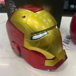 Marvel Comics Geležinio žmogaus &scaron;almas Elektrinė ne&scaron;iojama kaukė 1:1 Automati&scaron;kai atsidarantis ir užsidarantis modelis Veikėjai Suaugusiųjų žaislai Gimtadienio dovana