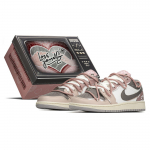 Jordan Air Jordan 1 žemi sportiniai krep&scaron;inio bateliai Vintage GS Rožiniai Rudi 553560-053(TeamA-S-BOX) 40