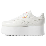 Reebok x Gigi Hadid Classic Leather Triple Platform Balti Neono Raudoni Juodi Moteri&scaron;ki Sportbačiai DV4110 EU&nbsp;39