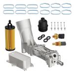 Aliuminio aliuminio alyvos au&scaron;intuvas Alyvos filtro filtro korpusas filtro adapterio korpusas 68105583AF 68105583AD smėlis