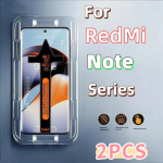 2 vnt. Skirta Xiao Mi Redmi Note 13 14 Pro Plus Grūdintas stiklas Ekrano apsauga Atspari įbrėžimams HD Skaidri Lengvai montuojama Redmi Note 13 Pro+