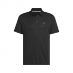 Adidas Golfas Trys Juostelės Logotipas Laisvalaikio Kvėpuojantis Greitai Džiūstantis Trumpomis Rankovėmis Polo Mar&scaron;kinėliai Vyri&scaron;ki Vir&scaron;utiniai Drabužiai Juodas KD7255 S