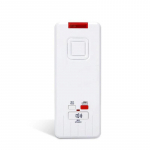 Sieninis telefonas, be ragelio, vie&scaron;bučio stacionarus sieninis telefono garsiakalbis verslo biurui, greitasis SOS rinkimas, automatinis pakabinimas balta