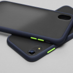 Matinis kietas dėklas, skirtas Xiaomi Mi 9 A3 Lite CC9 9T Pro Redmi Note 8 Pro 8T 7 6 K20 Pro K30 7A 8A Xiaomi Mi 9T Pro tamsiai mėlyna spalva