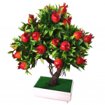Žydinčios puok&scaron;tės dirbtinio medžio vaisių augalo bonsai scenos sodo vestuvių vakarėlio dekoras