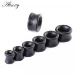 2vnt madingi kūno tuneliai ausų ki&scaron;tukai didelio dydžio auskarų vėrimo plėtiklis rudas Bubinga rožių mediena 8mm-20mm auskarų vėrimas kūno papuo&scaron;alai vyrams 8mm