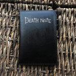 Pasaulio Death Note paso vir&scaron;elio Anime Black Edition kelionės dokumento paso laikiklis juoda