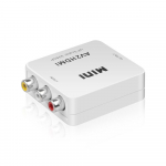 AV/RCA CVBS į HDMI suderinamas adapteris 1080P vaizdo keitiklis Mini AV2HDMI suderinamas adapterio keitiklio dėžutė HDTV projektoriui