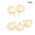5/10/20 vnt. makiažo rinkinio plaukų priežiūra ir apsauga nuo i&scaron;sausėjusių pažeistų plaukų kaukė kokosų aliejumi 5pcs