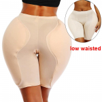 Fake Ass Hip Pads Kelnaitės Butt Lifter Enhancer Formowear Pilvą kontroliuojančios kelnaitės Moterims auk&scaron;tu juosmeniu Treniruoklis Formuojantis drabužis kūno formuotojas XL