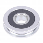 1 vnt 10 * 30 * 8 mm U formos griovelio guolio skriemulys nestandartinis įgaubtas ratas 5 mm vielai