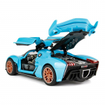 1/24 mastelio Hongqi S9 Diecast automobilio modelio žaislas, i&scaron;traukiama žaislinė transporto priemonė su garsu, &scaron;viesa ir pur&scaron;kimu vaikams, mažiems berniukams, mergaitėms, dovanų kolekcija