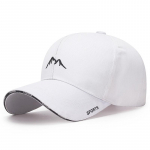 Pavasaris Vasara Siuvinėjimas Beisbolo kepurė nuo saulės skėčiai vyrams Golfo žvejybinės kepurės Moteri&scaron;kos kuodelės Panamos kepurė Snapback Hat Visor kepurės 55-60cm balta