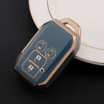 2 3 4 mygtukų TPU nuotolinio raktų laikiklio automobilio rakto dėklas, skirtas Suzuki Ertiga Swift 2017 Wagon R japonų monopolio tipo 3C apsaugai 2 Button key case balta