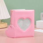 3 colių fotokortelių laikiklis Heart Love Tu&scaron;čiaviduris nuotraukų albumas 32 ki&scaron;enės Kpop kortelių segtuvas Mini Idol paveikslėlių dėklas Surinkite knygą