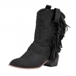 Klasikiniai &bdquo;Tassel Western Cowboy&ldquo; batai moterims Odiniai &bdquo;Cowgirl&ldquo; batai Žemakulniai Batai Auk&scaron;takulniai žieminiai batai Zapatos De Mujer