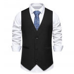 Cozy Up vyri&scaron;ka verslo kostiumo liemenė Laisvalaikio suknelės liemenė Slim Fit liemenė