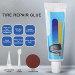 Automobilių motociklų dviračių padangų padangų taisymo sandariklis Skysta guma, skirta padangų taisymui, klijai, skysta stipri guma, lipni klijų įrankis 30ml-1pc