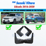 Purvasargiai Automobilio purvasargiai Suzuki Vitara / Edcudo purvasargiams Sparnas 2016- Priekinis ir galinis apsaugas 2016-2020