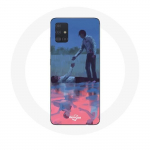 Coque pour samsung galaxy A71 Squid Game Seong Gi hun Num&eacute;ro 456 Et Cho Sang woo Num&eacute;ro 218