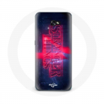 Coque pour Samsung Galaxy A3 2016 Stranger Things Logo Transparent Saison 4 Bande annonce 2022
