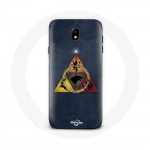 Coque pour Samsung Galaxy J5 2017 Game of Thrones Saison 8 Le Tr&ocirc;ne de Fer Triangle Logo Baratheon L